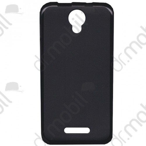 Telefonvédő gumi / szilikon Alcatel Pixi 4 (5") (OT-5010) (fényes keret) fekete